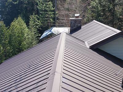 metal roofing installation